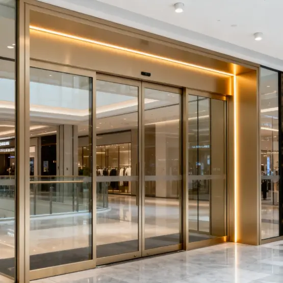 ایلومینیم الائے الیکٹرک دروازے