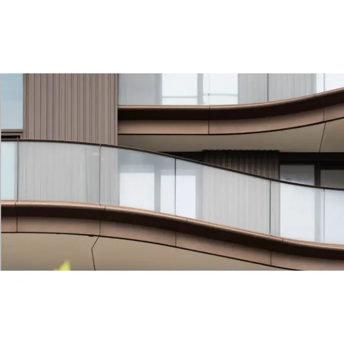 ریلنگ کے لیے سائز کا شیشہ